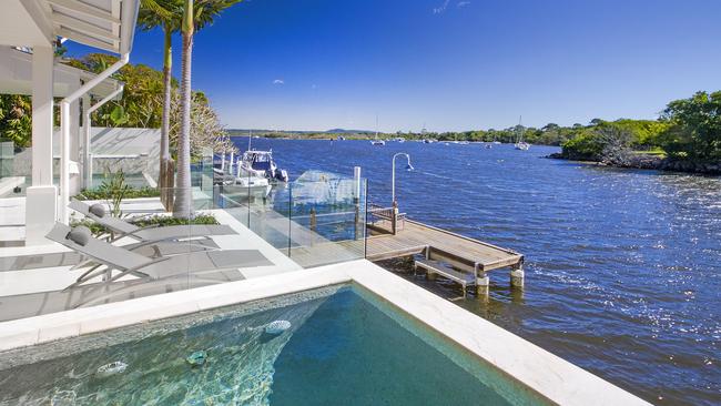 This house at 12 Noosa Pde, Noosa Heads, sold for $27m. Image supplied.