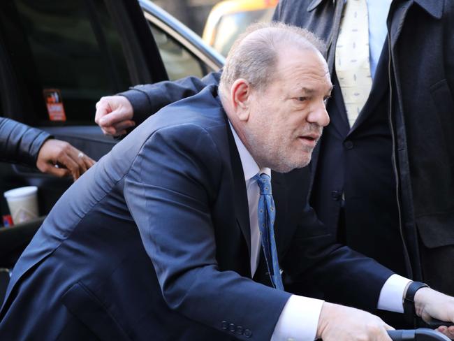 Harvey Weinstein has fallen over in jail. Picture: AFP