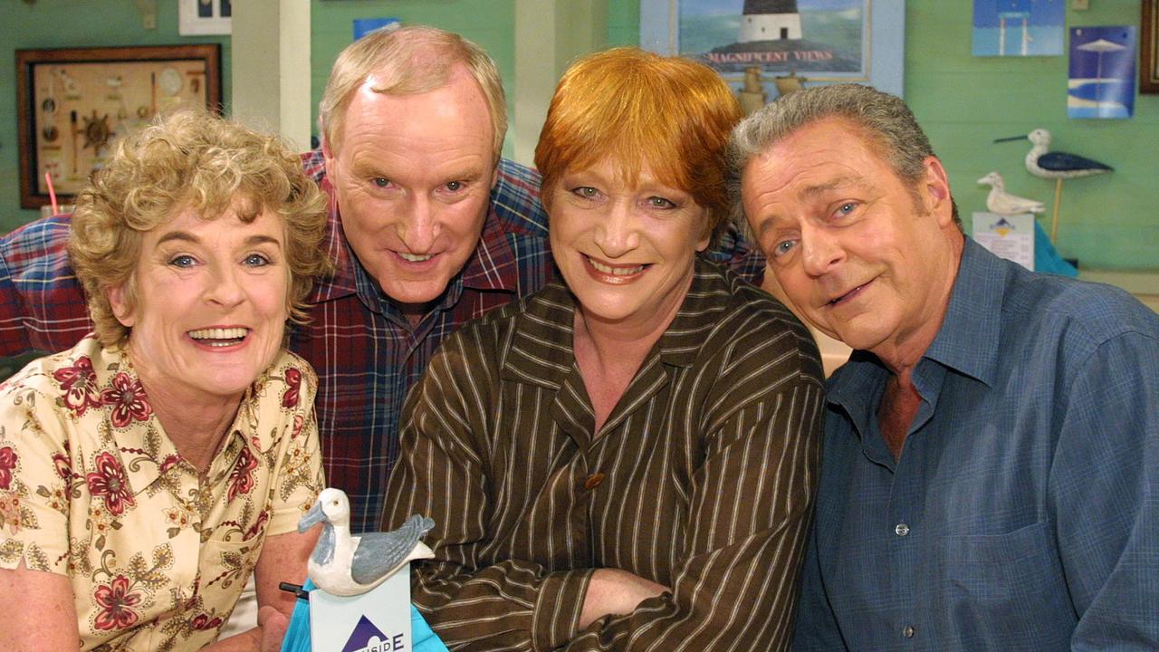 Judy Nunn, Ray Meagher, Cornelia Frances and Norman Coburn