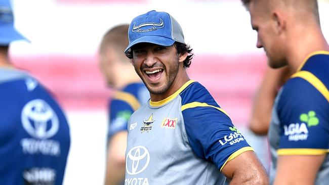 Johnathan Thurston could be in his final season with the Cowboys. Picture: Alix Sweeney