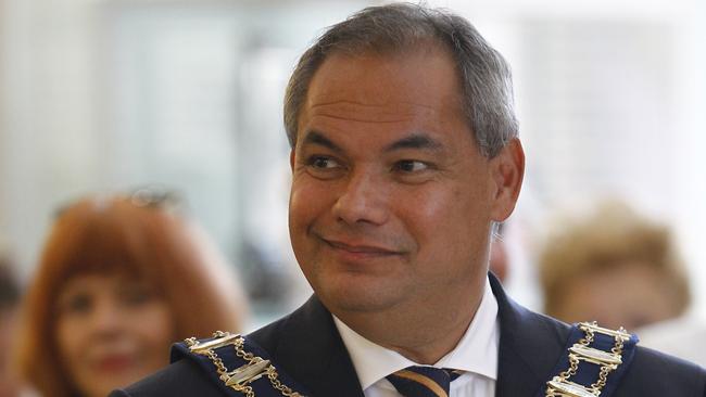 Mayor Tom Tate says he is focused on getting Stage Two of the light rail funded. Photo: Kit Wise