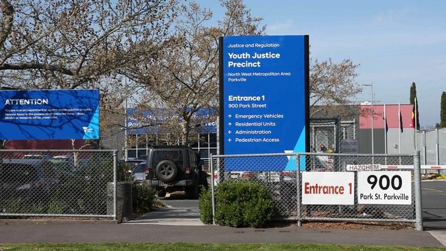 Parkville Youth Justice Centre. Picture: George Salpigtidis