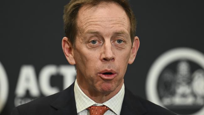 ACT Attorney-General Shane Rattenbury. Picture: NCA NewsWire / Martin Ollman