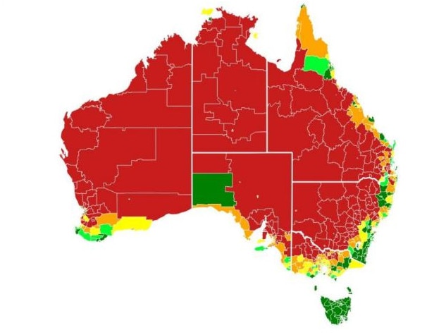 The number of Australians facing extreme weather conditions is tipped to rise