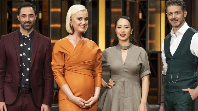 There are small things the TV industry can do immediately. Do we still need Katy Perry’s Hot and Cold as the MasterChef theme? How about an Australian composition? Picture: Channel 10/Supplied