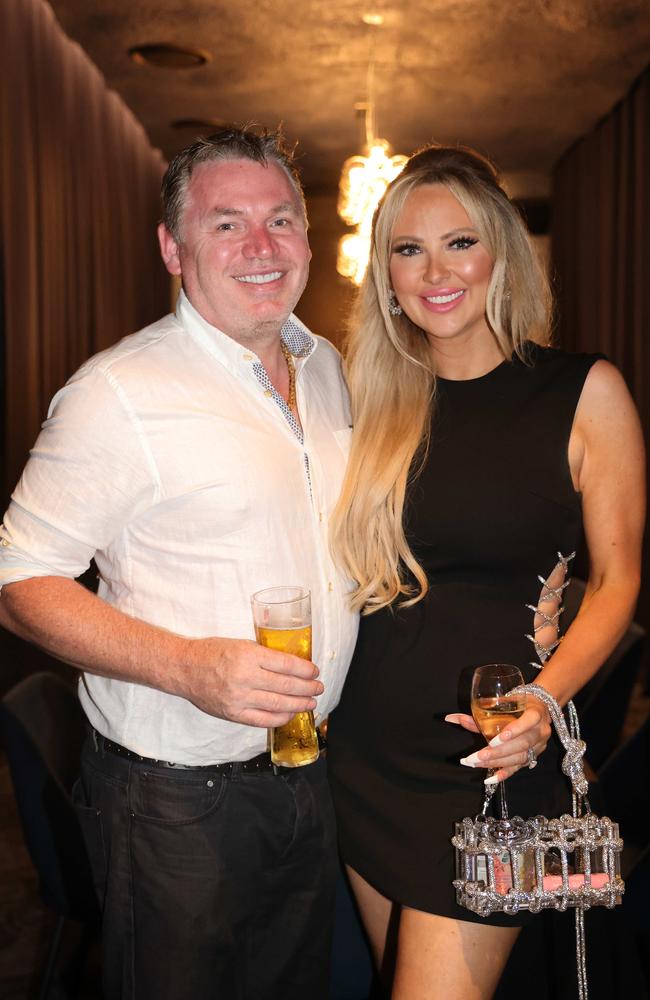 Richard White and Kimberley White at the Radcliffe Lawyers 15th year milestone celebration at Blowfish Ocean Grill and Bar Broadbeach. Picture: Portia Large.