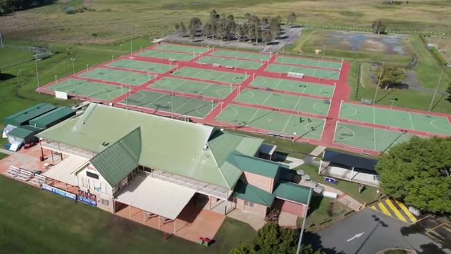 Aerial footage of Firth Park at Mudgeeraba on the Gold Coast.