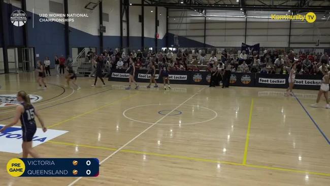 Replay: Victoria Navy v Queensland (U20 Women)—2025 Basketball Australia U20's & Ivor Burge National Championships Day 3