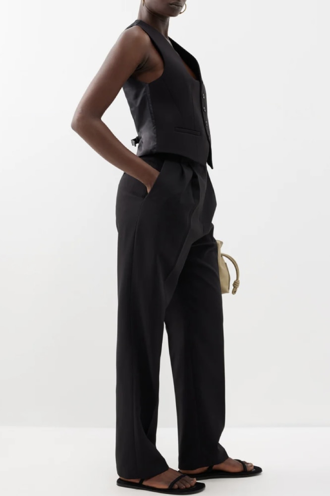 <p><b>SHOP NOW: </b>The Frankie Shop Bea Bea pleated fresco suit trousers, $283 from <a href="https://www.matchesfashion.com/au/products/1470616" target="_blank" rel="nofollow noopener"><b>Matches Fashion</b></a></p>