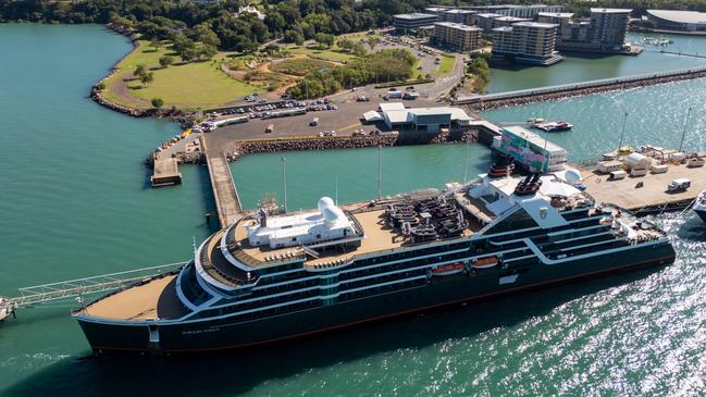 The Seabourn Pursuit sailed into Darwin on June 11, marking its first venture into Australian waters.