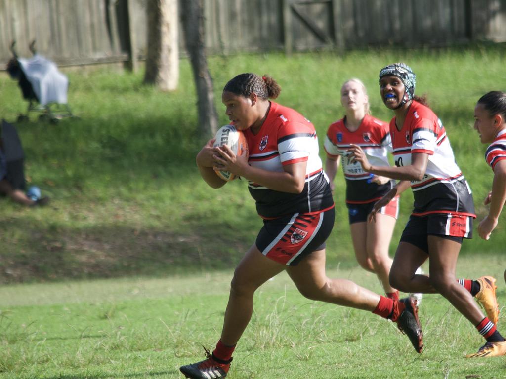 Lalita Kris impressed during the trials for North Sydney. Picture: James Baird