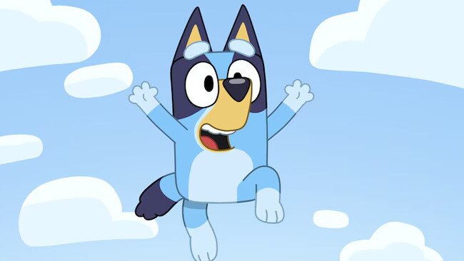 A still of Bluey.