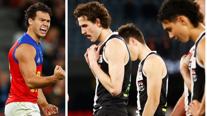 St Kilda's season is all but over after a Cam Rayner masterclass.