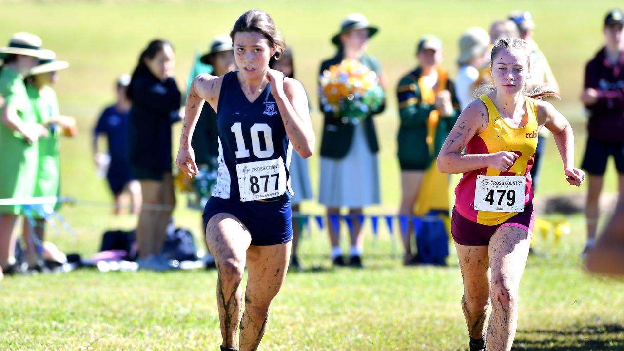 Annual QGSSSA private schoolgirl cross country championship at Rivermount College in Yatala. Saturday May 15, 2021. Picture, John Gass