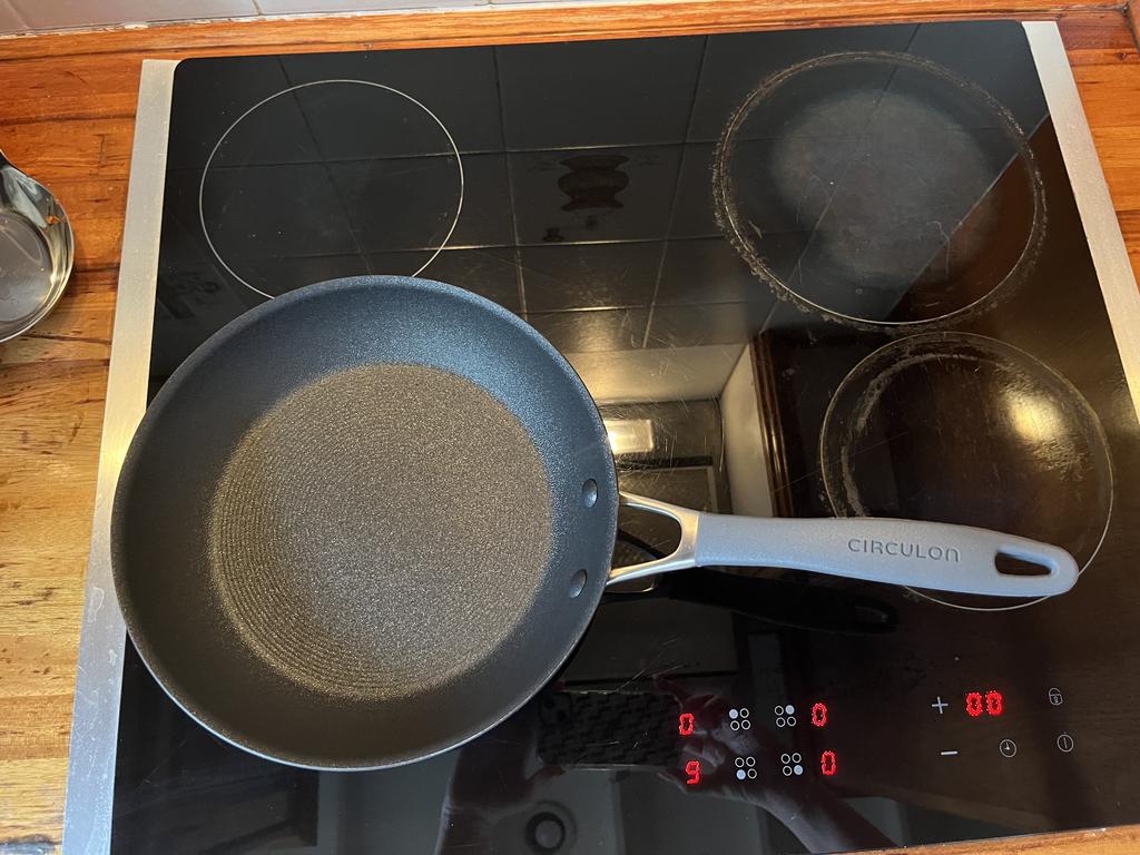 Circulon ScratchDefense A1 Nonstick Induction Frypan. Picture: Supplied/Hannah Paine