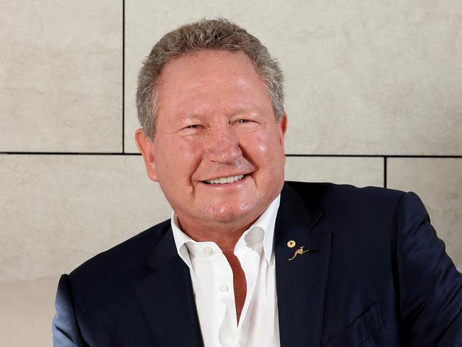 Mining magnate Andrew Forrest Picture: Colin Murty