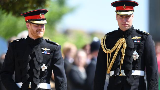 Prince Harry, Duke of Sussex and Prince William, Duke of Cambridge. Picture: Mega