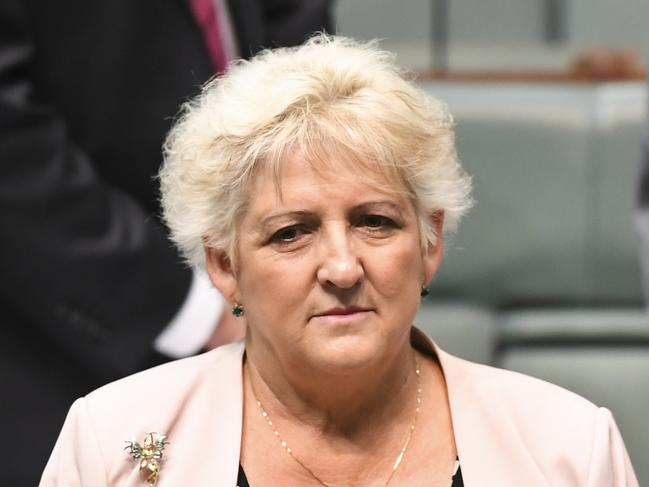 National MP Michelle Landry is seen at the beginning of the Parliamentary session in the House of Representatives at Parliament House in Canberra, Wednesday, February 14, 2018. (AAP Image/Lukas Coch) NO ARCHIVING