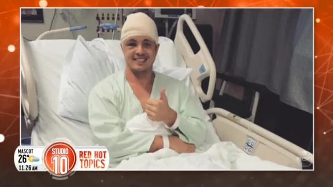 Johnny Ruffo undergoes emergency brain surgery