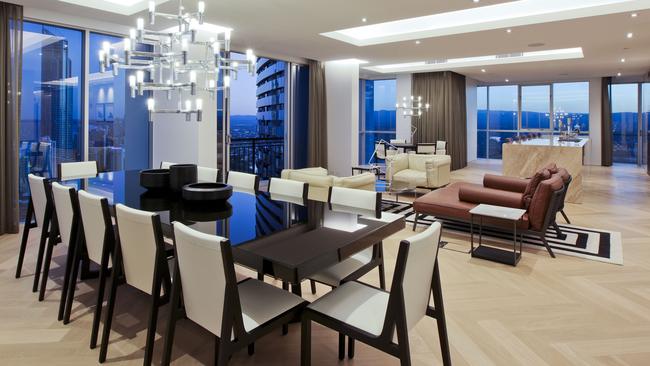 Chevron Renaissance penthouse. Ron Bakir. Photo: supplied