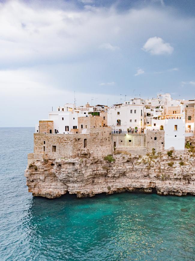 Polignano a Mare in Italy’s Puglia region.