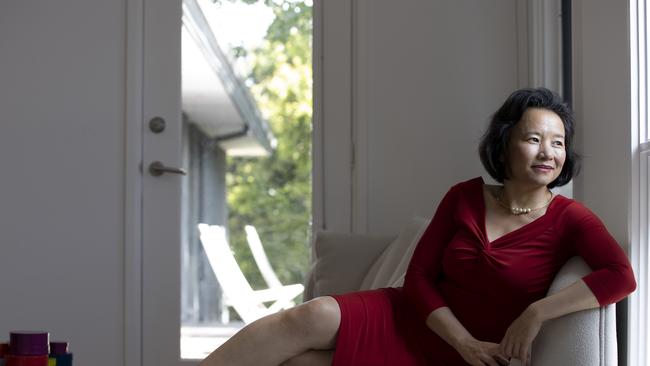 Cheng Lei at her home in Melbourne. Picture: Arsineh Houspian