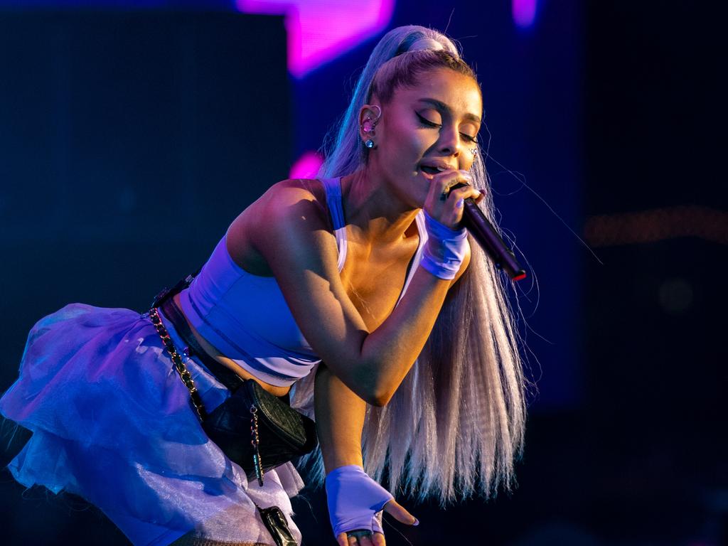 Grande is currently travelling around the US on her ‘Sweetner’ tour. Picture: Getty Imgaes