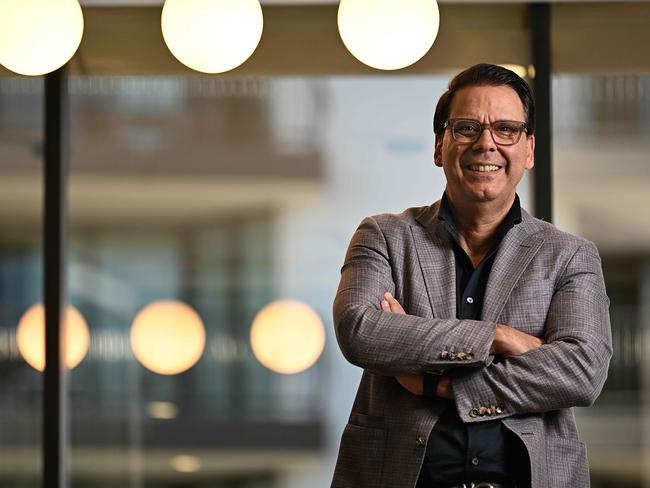 4/5/2024: De Luca Corp managing director Nic De Luca in his office in Milton, Brisbane. pic: Lyndon Mechielsen/Courier Mail