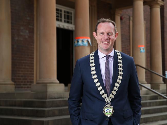 Inner West Council’s Labor mayor Darcy Byrne says it makes sense to spend less money rolling out their own arts program. Picture: AAP IMAGE/Danny Aarons