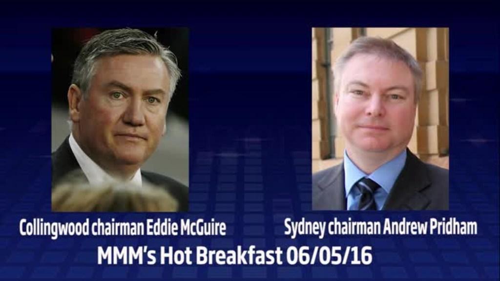 Eddie McGuire blasts Andrew Pridham on Triple M