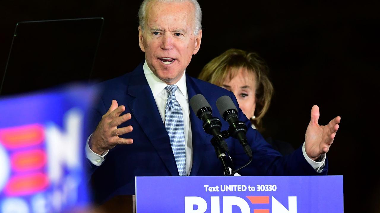 Even Joe Biden himself was surprised. Picture: Frederic Brown/AFP