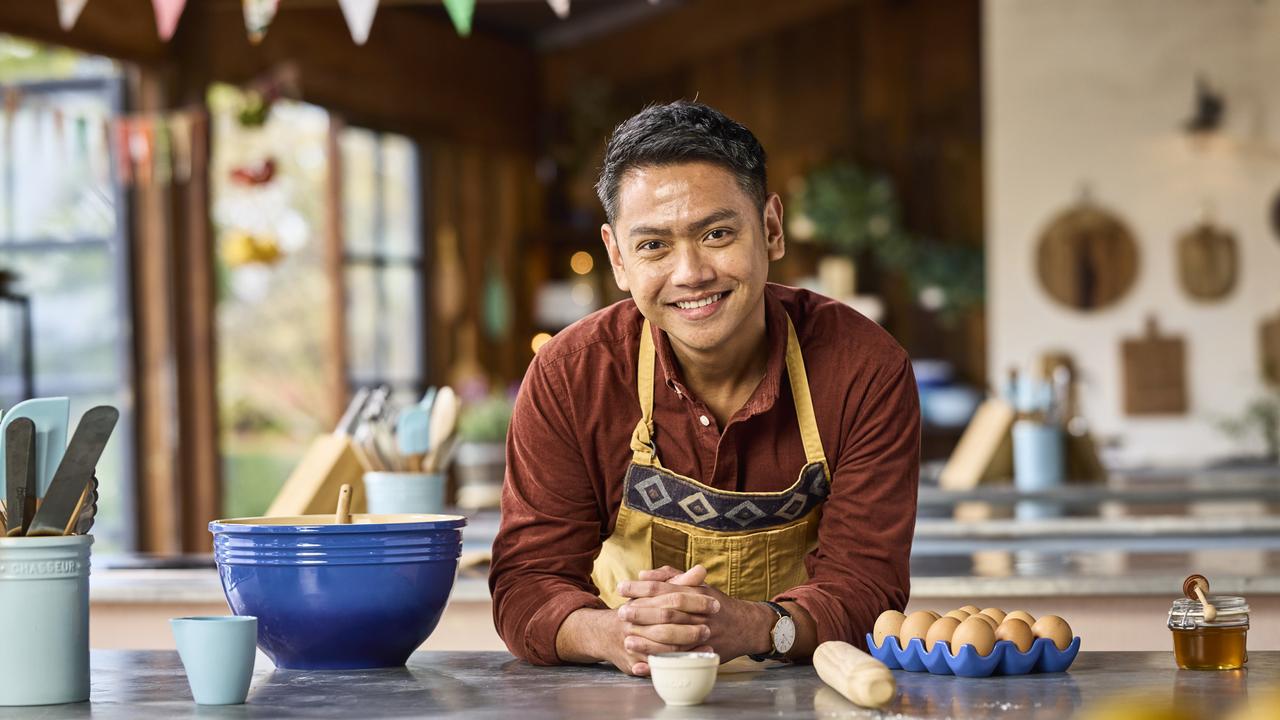 Arvin was inspired by his Filipino heritage when baking on the show. Picture: Nick Wilson