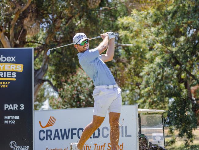 Blake Proverbs took home the Murray River event in thrilling circumstances. Photo: Golf Australia.