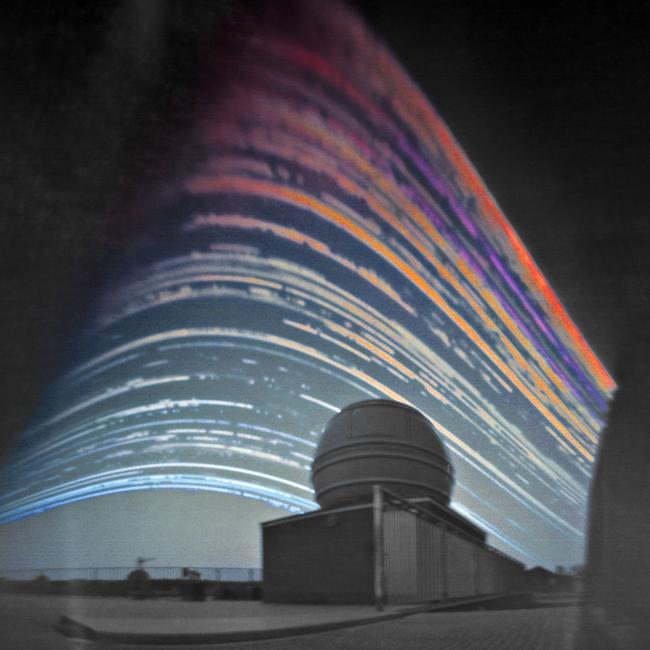 Insight Astronomy Photographer of the Year 2017 shortlist selection: Solar Trails above the Telescope © Maciej Zapior (Poland) Taken with a solargraphy pinhole camera, the image charts the movement of the Sun over the Astronomical Institute of the Czech Academy of Sciences, Prague with an exposure of half a year (21 December 2015–21 June 2016). As a photosensitive material, regular black-and-white photographic paper without developing was used, and after exposure the negative was scanned and post-processed using a graphic program (colour and contrast enhancement). The exposure time was from solstice to solstice, thus recording the solar trails above the telescope dome and the rainbow of colours of the trails are the result of the sensitivity of the paper changing as it is exposed to different temperatures and humidity.