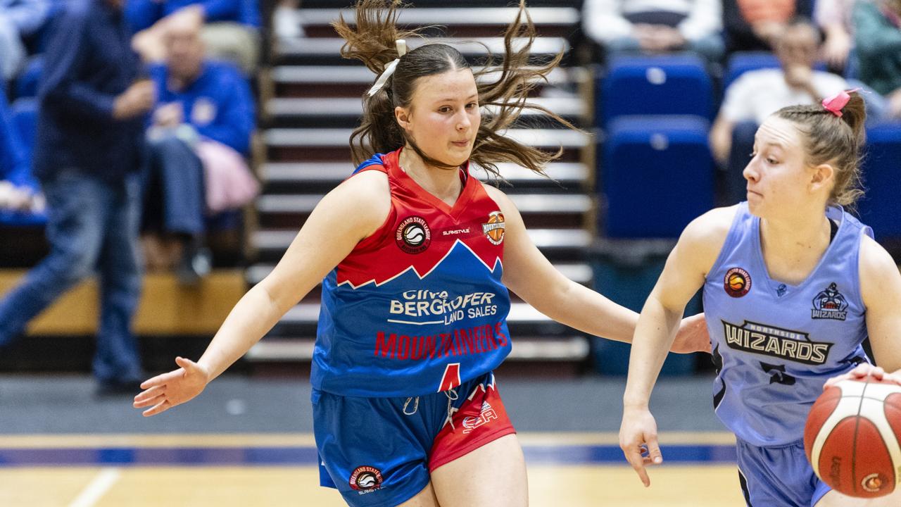 Toowoomba Mountaineers player Laura Conway. Picture: Kevin Farmer