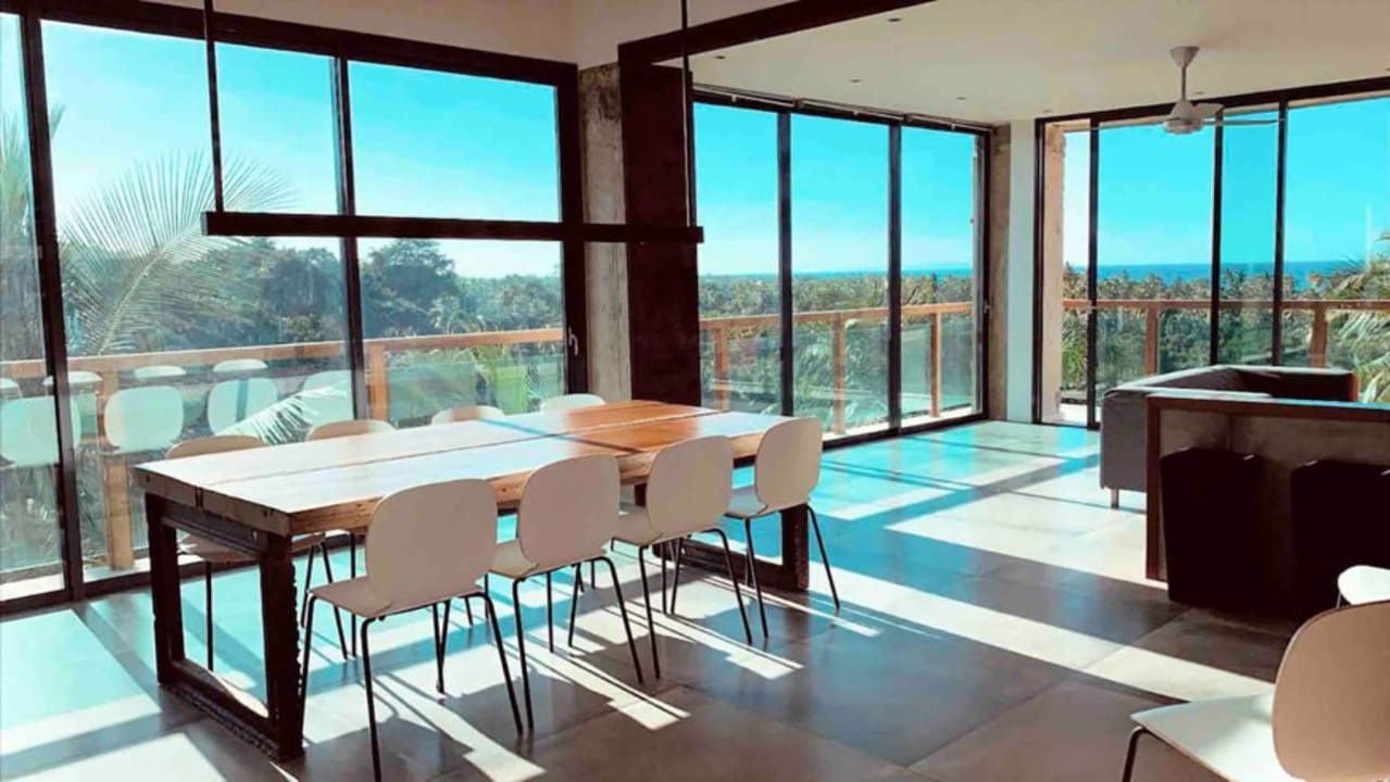 Dining room views. Picture: Airbnb