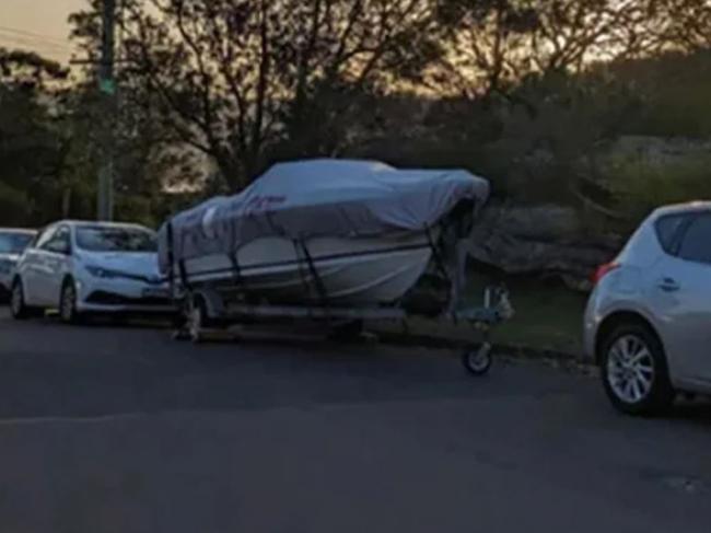 Charles Sturt Council in Adelaide announced it will crack down on caravans and boats taking up precious on-street parking. Picture: Reddit/ Facebook