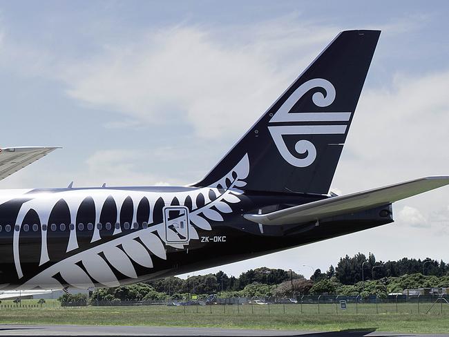 An Air New Zealand Boeing 777-200 aircraft which will be flying between Cairns and Auckland.