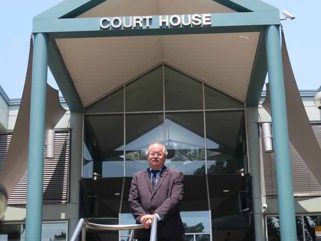 NSW's longest serving police prosecutor Sergeant Richard Taylor is retiring after 34 years in court. Picture: Richard Noone