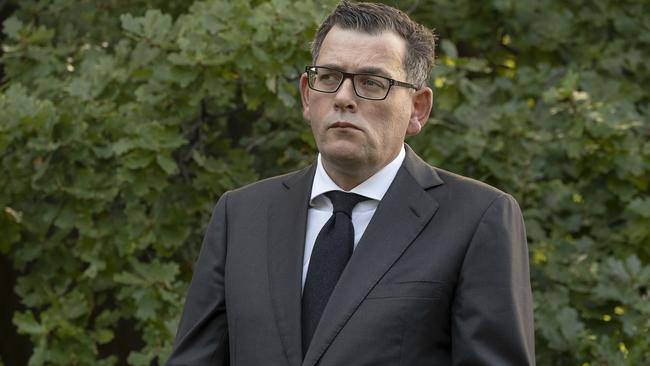 Premier Daniel Andrews. Picture: Luis Enrique Ascui