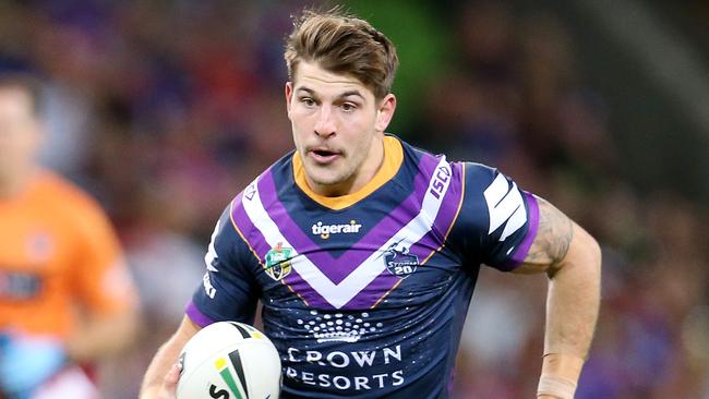 Curtis Scott has been making his mark at the Storm after a couple of seasons of injury setbacks. Picture: Michael Klein