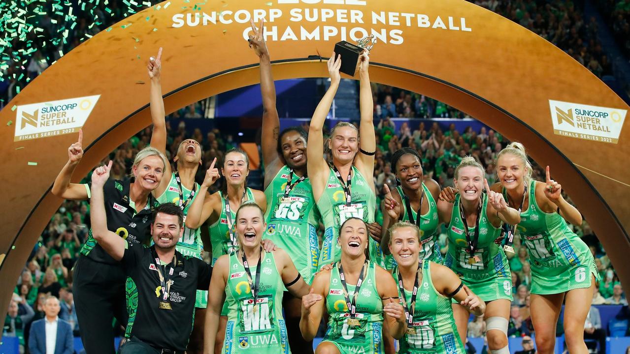 Super Netball 2022 West Coast Fever Beat Melbourne Vixens In Grand