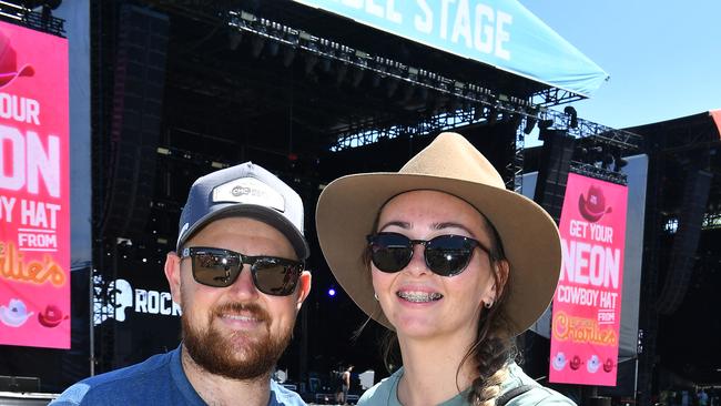 Greg Bonsey, Tegan Bonsey, CMC Rocks Saturday March 18, 2023. Picture John Gass