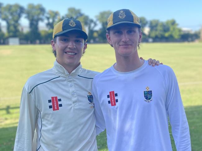 St Kevin's pair Billy Macmillan and Jordie McElhone played a major part in their sides win. Picture: St Kevin's Twitter