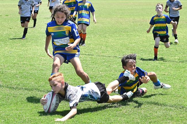 Pacific Youth Rugby Festival in Albany Creek Saturday October 19, 2024. Picture, John Gass