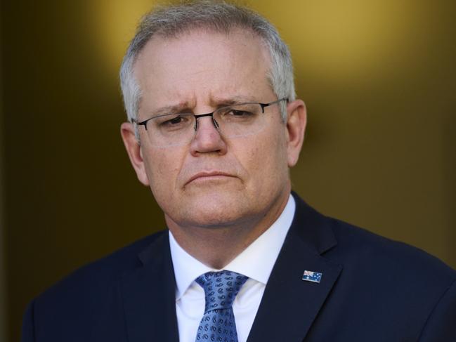 The Liberal Party thought it would be in the wilderness for a time after Scott Morrison’s defeat at the last election. Picture: Getty Images