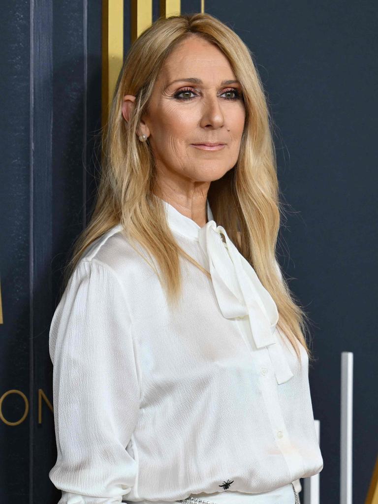 So has Celine Dion. Picture: Angela Weiss/AFP