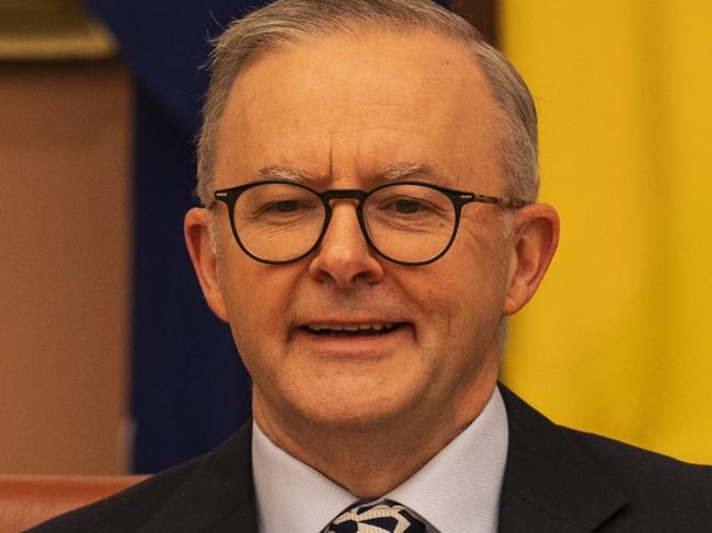 CANBERRA, AUSTRALIA - NewsWire Photos June 17, 2022: Prime Minister Anthony Albanese welcomes the State Premiers at the national cabinet meeting at Parliament house, Canberra. Picture: NCA NewsWire / Martin Ollman