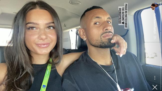 Nick Kyrgios and Costeen Hatzi spark engagement rumours https://www.instagram.com/p/Cbi4gv3rLcn/?utm_medium=copy_link