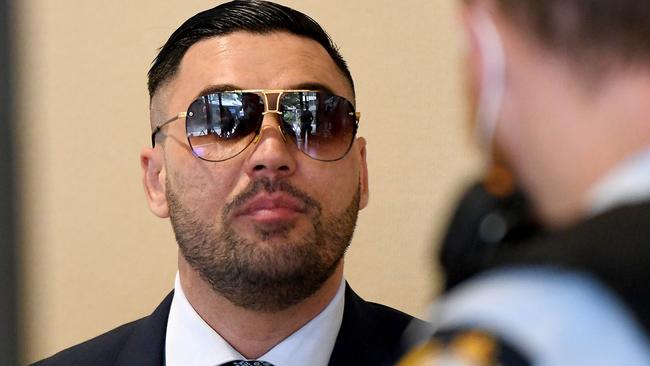 SYDNEY, AUSTRALIA - NCA NewsWire Photos NOVEMBER, 27, 2020: Salim Mehajer is seen arriving at  Downing Centre Courts in Sydney. Picture: NCA NewsWire/Bianca De Marchi